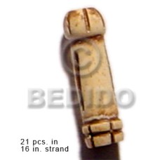 Natural bone tube groove Natural bone tube groove