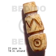 Natural bone tube groove Natural bone tube groove