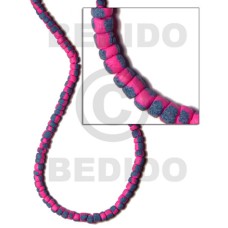 4-5mm coco pokalet. bright pink 4-5mm coco pokalet. bright pink
