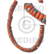 4-5mm coco pokalet. orange 4-5mm coco pokalet. orange