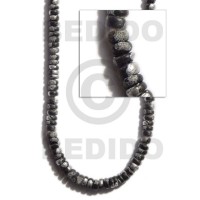 4-5mm coco pokalet. black