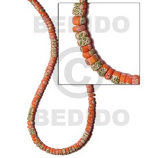 4-5mm coco pokalet. orange