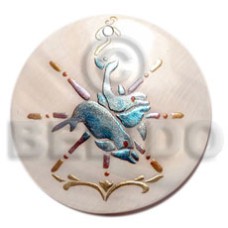 Round 50mm kabibe shell Round 50mm kabibe shell