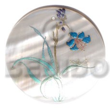 Round 50mm kabibe shell