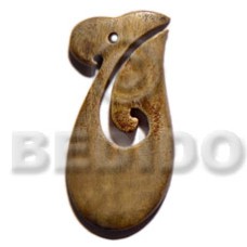 45mm curly hook golden burn 45mm curly hook golden burn