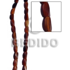 Golden horn amber twist 18mmx8mm Golden horn amber twist 18mmx8mm