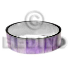 Laminated lavender hammershell in 3 4 Laminated lavender hammershell in 3 4