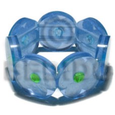 30mm round aqua blue clear 30mm round aqua blue clear