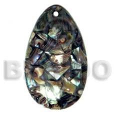 60mmx40mm teardrop laminated paua chips 60mmx40mm teardrop laminated paua chips