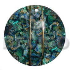 Round crushed limestones