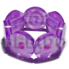 30mm round lavender clear resin 30mm round lavender clear resin