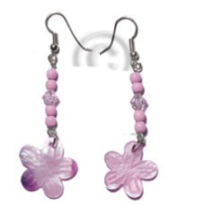 Dangling 20mm pastel pink hammershell