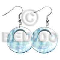 Dangling 35mm aqua round hammershell
