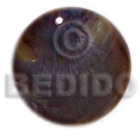 Round tipay shell black