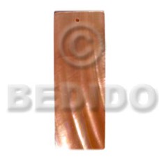 40mmx10mm orange hammershell resin