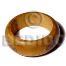 Robles rounded wood bangle