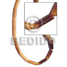 Tube horn natural whitish Tube horn natural whitish