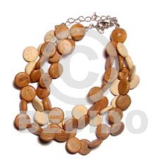 3 rows tan coco sidedrill