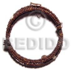2-3mm coco pokalet natural brown