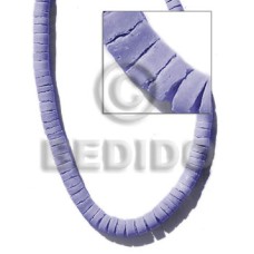 7-8mm coco heishe lavender color
