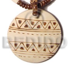 50mm round coco pendant 50mm round coco pendant