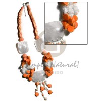 3 layers twisted light orange