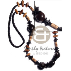 Brown kukui nuts bamboo Brown kukui nuts bamboo