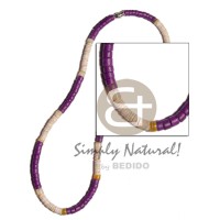 Pink luhuanus heishe violet