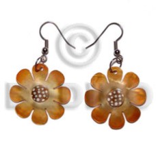 Dangling 30mm flower hammershell in Dangling 30mm flower hammershell in