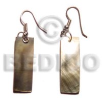 Dangling black lip bar 35mmx10mm