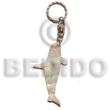 40mm carved mop shell keychain dolphin 40mm carved mop shell keychain dolphin