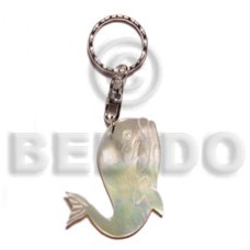 40mm carved mop shell keychain whale 40mm carved mop shell keychain whale