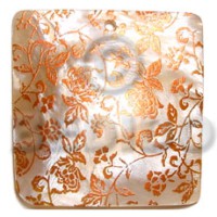 Square 50mm kabibe shell