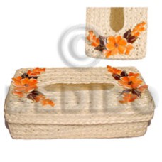 Rectangular tissue box holder Rectangular tissue box holder