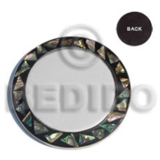 Stainless metal coaster inlaid Stainless metal coaster inlaid