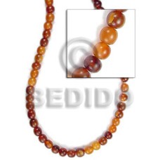 Golden horn beads 8mm Golden horn beads 8mm