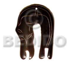 African animal horn 45mm African animal horn 45mm