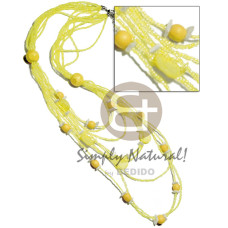 8 layers pastel yellow