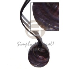 Leather thong 40mm round Leather thong 40mm round