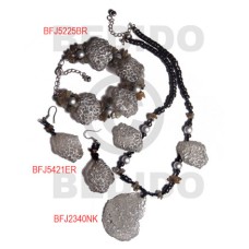 Set jewelry ordered individually as