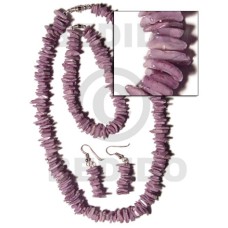 Set jewelry ordered individually as