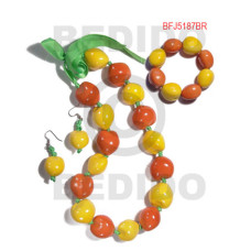 Set jewelry ordered individually as