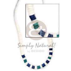 Graduated white clam grn Graduated white clam grn