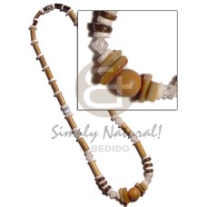 Bamboo white clam acrylic crystals