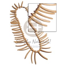 Graduated indian coco tusk