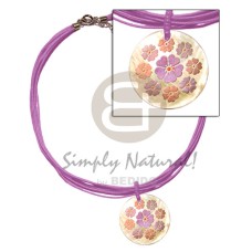 6 layer lavender wax cord