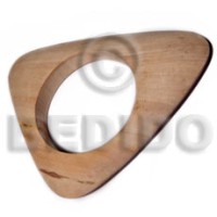 Plain Wholesale Raw Natural Wooden Blank Bangle Casing Only