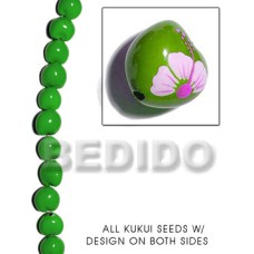 Kukui seed forest green