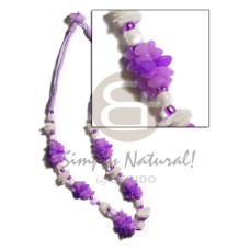 Lavender 3 layer wax cord