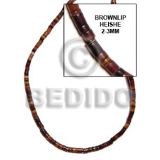 4-5mm heishe black pin 4-5mm heishe black pin